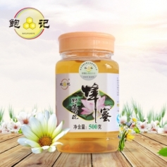 团购  鲍记蜂蜜百花蜜（500g）注 ：新疆，西藏等偏远地区拍下不发货！